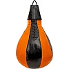 Боксерская груша каплевидная набивная SPORTKO GP-1 50x24см (Черный-белый)