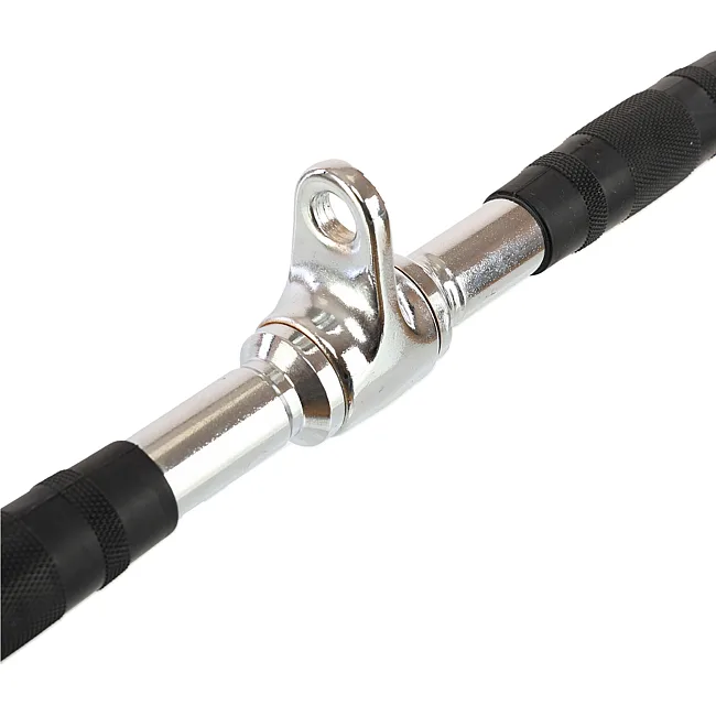 Рукоятка для вертикальной тяги ручка для блочного тренажера HIGHQ SPORT TA-9177 хром