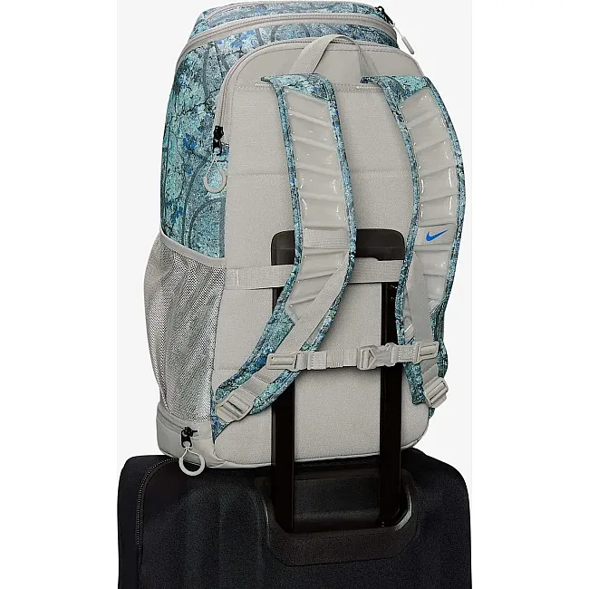 Рюкзак NIKE NK VARSITY ELITE BKPK-AOP SU26 32L зелений, сірий 48 x 31 x 23 см
