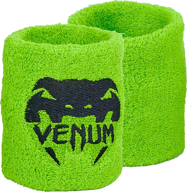 Спортивний напульсник, що вбирає вологу VENUM BC-5754 1шт (Салатовий)