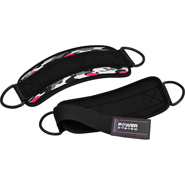 Манжеты на лодыжку POWER SYSTEM PS-3470 Camo Pink/Black