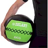 Мяч набивной медицинский для кроссфита WALL BALL ZELART
 FI-5168-8 8кг