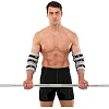 Налокотники для жима 2штуки 2штуки ADJUSTABLE ELBOW SLEEVE EZOUS C-08 2шт (Серый-черный)