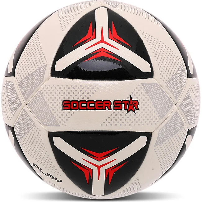 Футбольный мяч
 HYBRID SOCCER STAR FB-4471 №5 PU (Белый-красный)