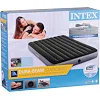 Матрас надувной Intex 64779 с электронасосом 203x152x25 см, серо-зеленый.