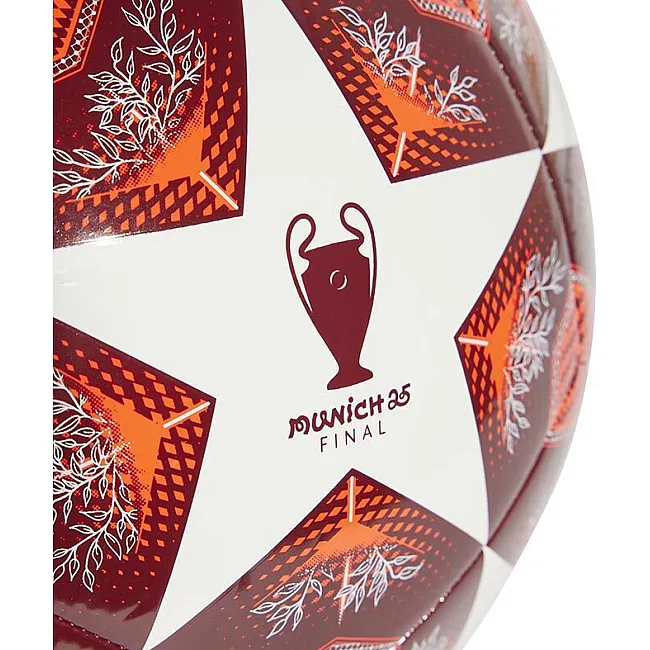 Мяч футбольный Adidas UCL CLB красный, белый