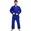 Кимоно для для бразильского джиу-джитсу BJJ синее куртка и штаны VELO
 VL-6651 140 см
-200см