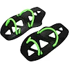 Лопатки для плавания ласты для рук MADWAVE
 GRABBER Forearm M074201 (Черный-зеленый)