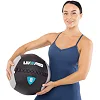 Мяч набивной медицинский для кроссфита WALL BALL LiveUp LP8100-8 8кг