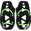 Лопатки для плавания ласты для рук MADWAVE GRABBER Forearm M074201 (Черный-зеленый)