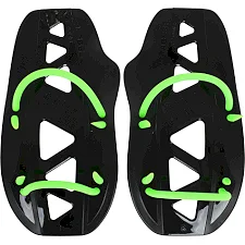 Лопатки для плавания ласты для рук MADWAVE GRABBER Forearm M074201 (Черный-зеленый)