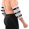 Налокотники для жима 2штуки 2штуки ADJUSTABLE ELBOW SLEEVE EZOUS C-08 2шт (Серый-черный)