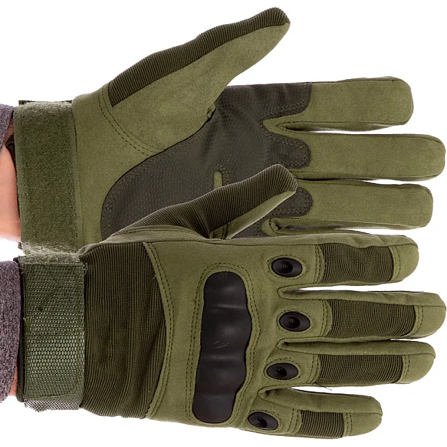 Распродажа! Тактические перчатки с усиленым протектором OAKLEY BC-4623 (Оливковый)