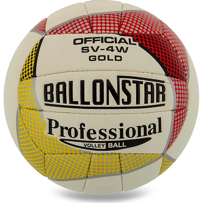 Волейбольный мяч
 BALLONSTAR SV-4W №5 PU (Белый-красный)