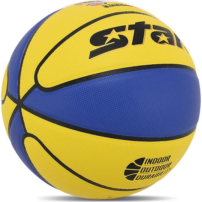 Баскетбольний м'яч
 STAR 3ON3 BB4136C
 6 (Жовтий-синій)