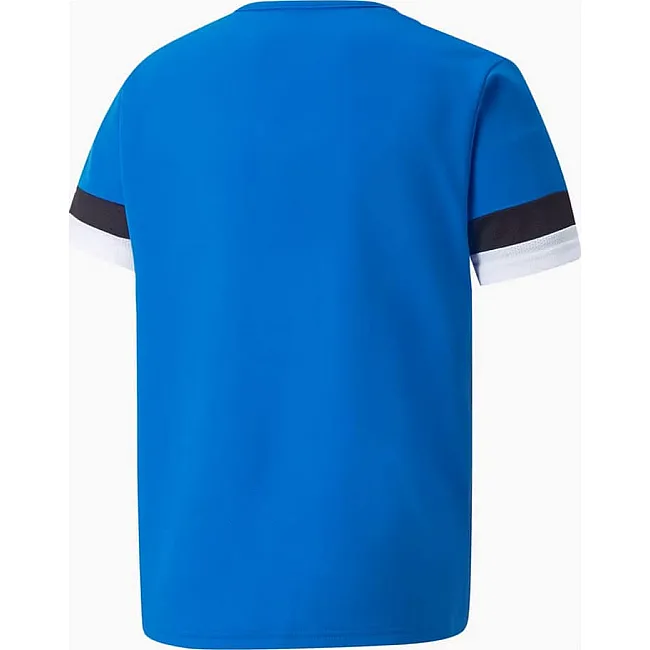 Детская футболка Puma teamRISE Jersey Jr синий