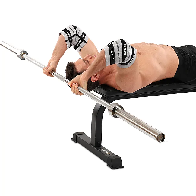 Налокотники для жима 2штуки 2штуки ADJUSTABLE ELBOW SLEEVE EZOUS C-08 2шт (Серый-черный)