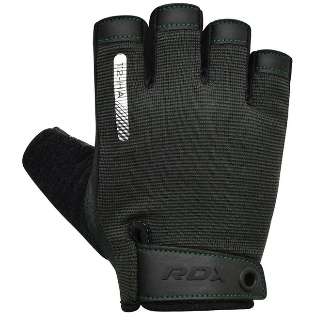 Перчатки для фитнеса RDX T2 Half Army Green