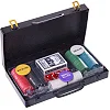 Набор для покера в пластиковом кейсе Texas Holdem Poker set SP-SPORT
 200S-C 200 фишек