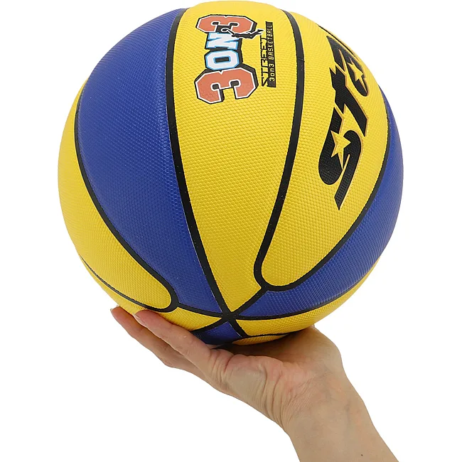 Баскетбольний м'яч
 STAR 3ON3 BB4136C
 6 (Жовтий-синій)
