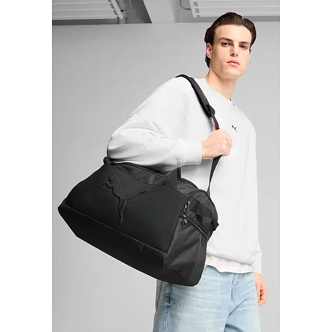 Сумка спортивна Puma BUZZ Small Sports Bag 35L чорний 51x25x28 см