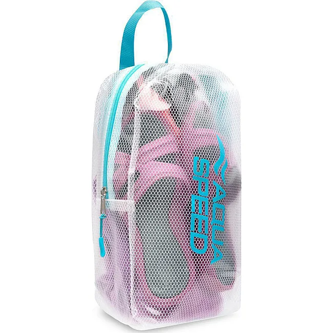 Сумка для бассейна Aqua Speed DRY POUCH 61627 белый 3L, бирюзовый 30x21x9 см