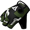 Рукавички для фітнесу RDX F6 Sumblimation Black/Green