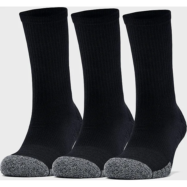Шкарпетки UNDER ARMOUR Heatgear Crew 3pk чорний MD