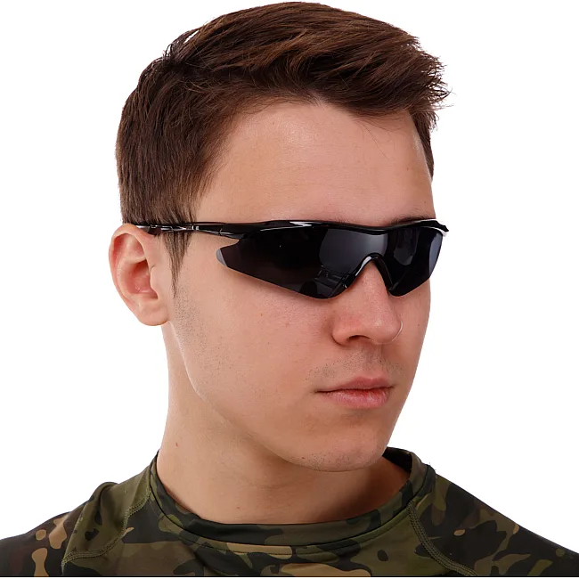 Спортивные очки
 солнцезащитные OAKLEY YL146 (Черный)