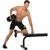 Гантель профессиональная
 с полиуретановым покрытием LIFE FITNESS SC-80081-30 1шт 30кг
