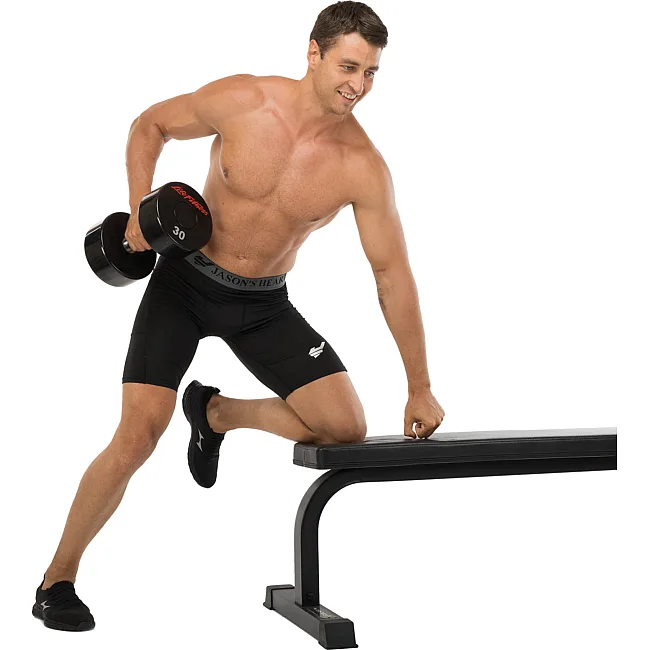 Гантель профессиональная
 с полиуретановым покрытием LIFE FITNESS SC-80081-30 1шт 30кг