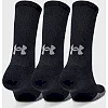 Шкарпетки UNDER ARMOUR Heatgear Crew 3pk чорний MD