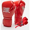 Боксерские перчатки Leone GN111 THE GREATEST Red (бинты 4 м. в комплекте)