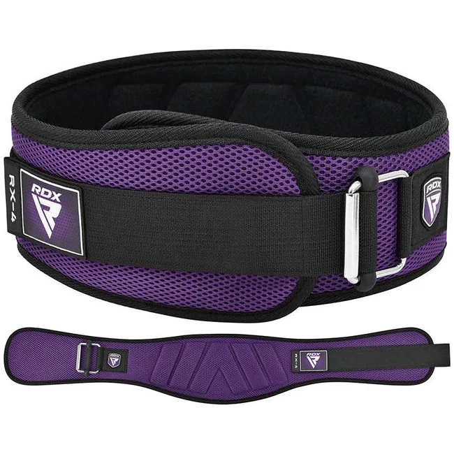 Пояс для тяжелой атлетики RDX RX4 EVA Curve неопреновый PURPLE