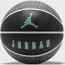 М'яч баскетбольний Nike JORDAN PLAYGROUND 2.0 8P DEFLATED BLACK/WHITE/WHITE/CLEAR JADE size 5