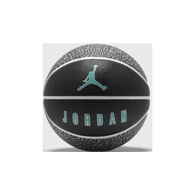 М'яч баскетбольний Nike JORDAN PLAYGROUND 2.0 8P DEFLATED BLACK/WHITE/WHITE/CLEAR JADE size 5