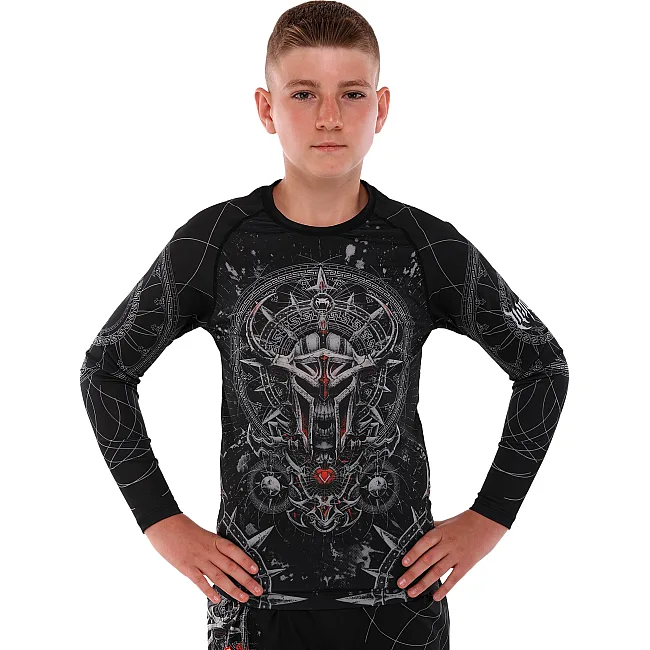 Рашгард лонгслив детский VENUM
 9541B XXS
-L (Черный)