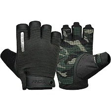 Рукавички для фітнесу RDX T2 Half Army Green