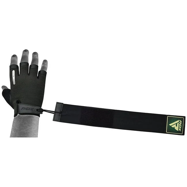 Перчатки для фитнеса RDX T2 Half Army Green