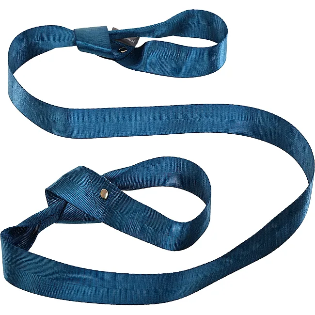 Ремень-стяжка для переноски коврика BLOOM YOGA STRAP LB7080 (Белый)