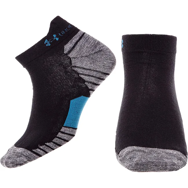 Спортивные носки мужские короткие UNDER ARMOUR BC-3932 (Черный)
