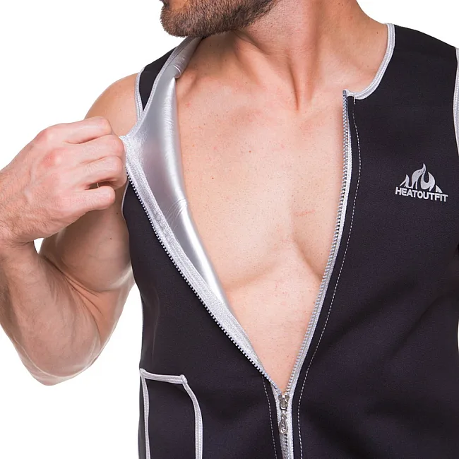Жилет-сауна для похудения
 с эффектом сауны HEATOUTFIT ST-2153