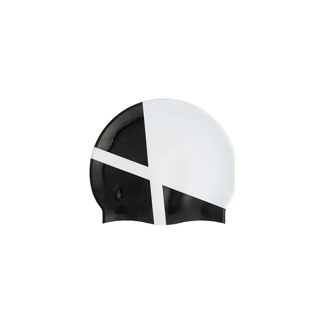Шапка для плавания Arena ICONS TEAM STRIPE CAP белый, черный OFSM