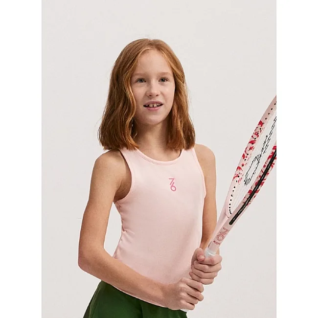 Детская майка 7/6 Polya Sleeveless T-shirt Veiled Pink