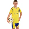 Детская футбольная форма с символикой футбольного AL NASSR домашняя 2025 SP-SPORT CO-4653