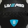 Мяч набивной медицинский для кроссфита WALL BALL LiveUp LP8100-8 8кг