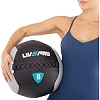 Мяч набивной медицинский для кроссфита WALL BALL LiveUp LP8100-8 8кг