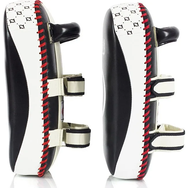 Пади для тайського боксу Fairtex KPLC2 Black/White