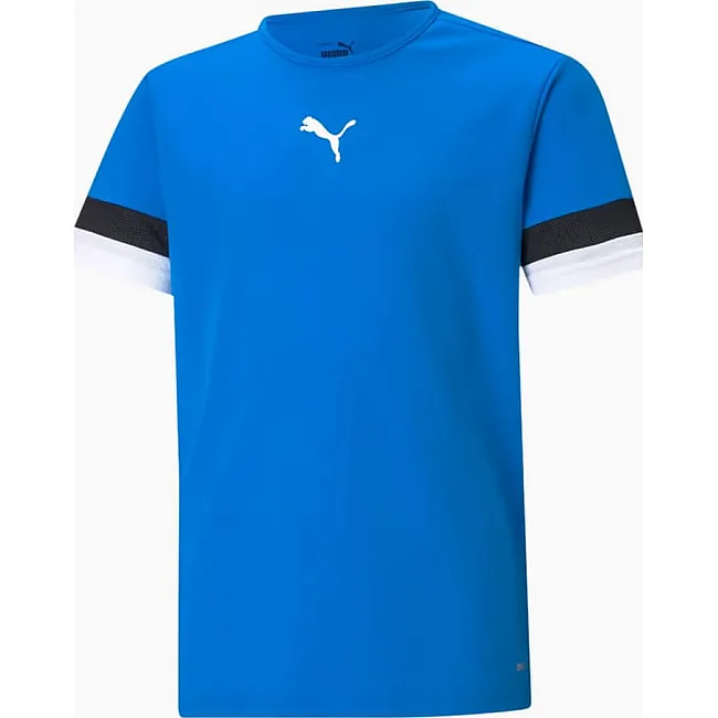 Детская футболка Puma teamRISE Jersey Jr синий
