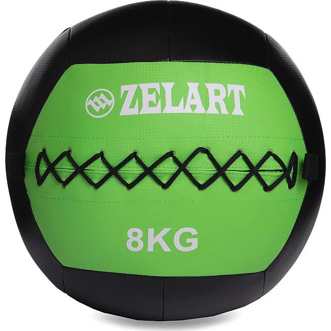 Мяч набивной медицинский для кроссфита WALL BALL ZELART
 FI-5168-8 8кг